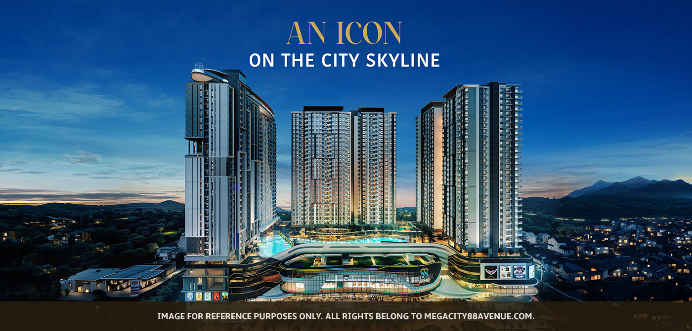 88 Avenue Kota Kinabalu, a modern commercial and entertainment district with retail, SOHO, dining, and event spaces for urban professionals.