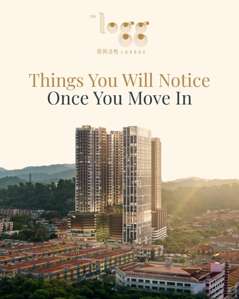 Modern condo lifestyle at The Logg in Luyang, Kota Kinabalu, offering integrated urban living and everyday convenience.